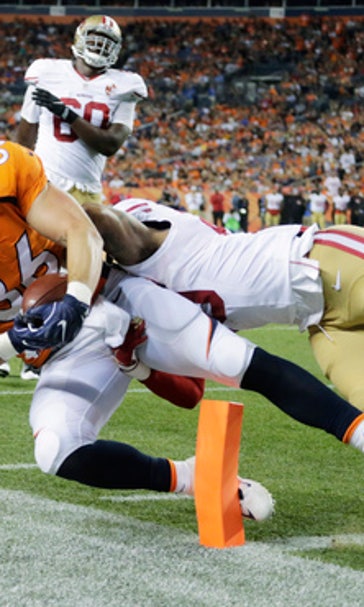 Ponder helps 49ers to 31-24 exhibition win over Broncos